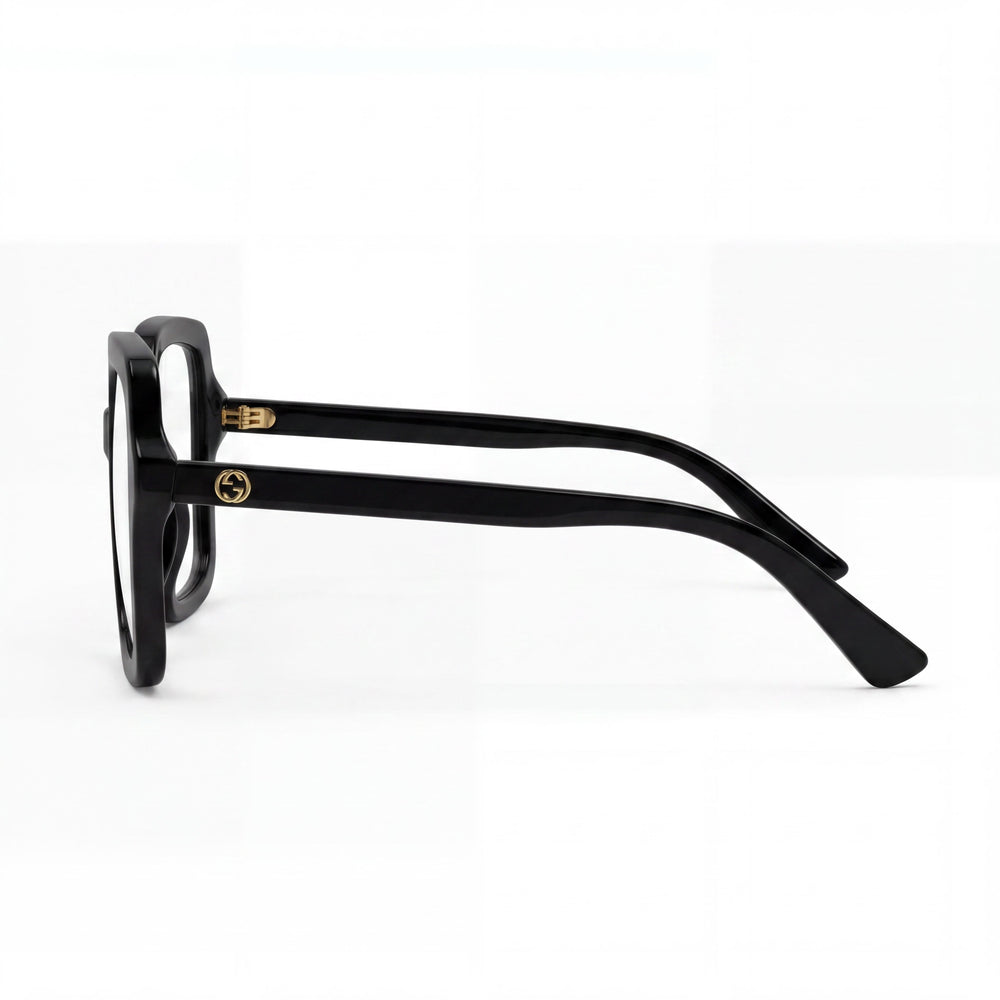 Gucci GG1318O Square Eyeglasses for Women — front view, Acetate