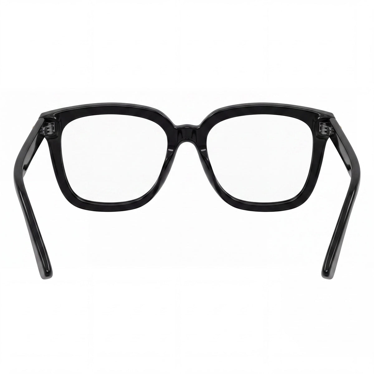 Gafas graduadas cuadradas para mujer Gucci GG1319O en negro con logotipo dorado, 53 mm, Photo 2