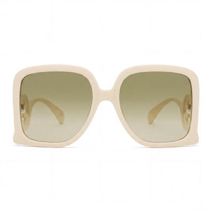 Gucci GG1326S 002 Square Sunglasses for Women — front view, Injection frame