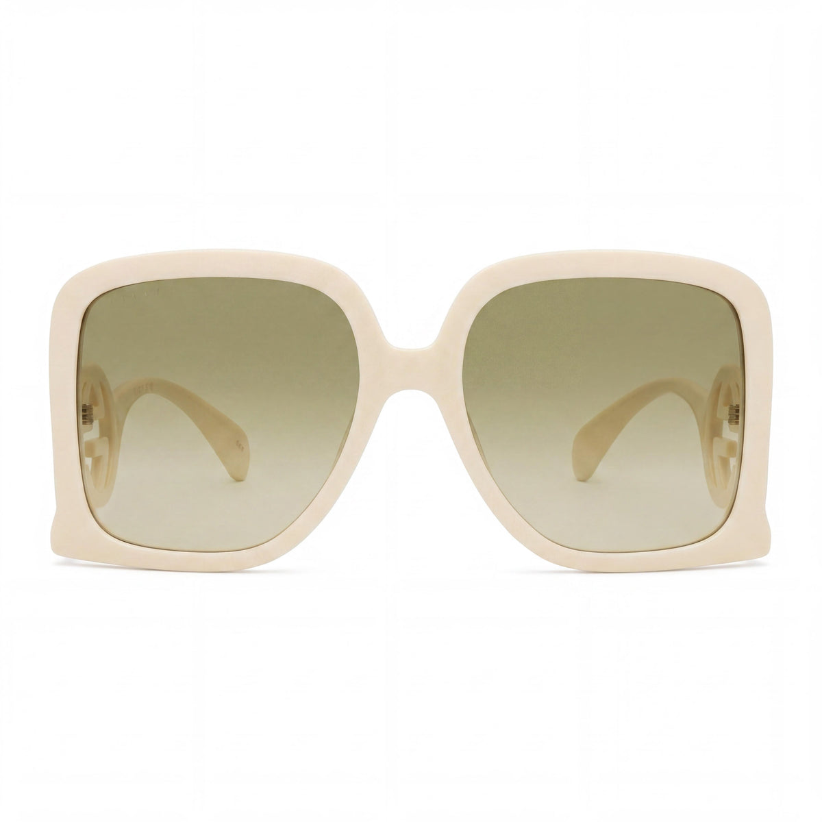 Gucci GG1326S 002 Ivory Square Sunglasses for Women, 58mm, Photo 2