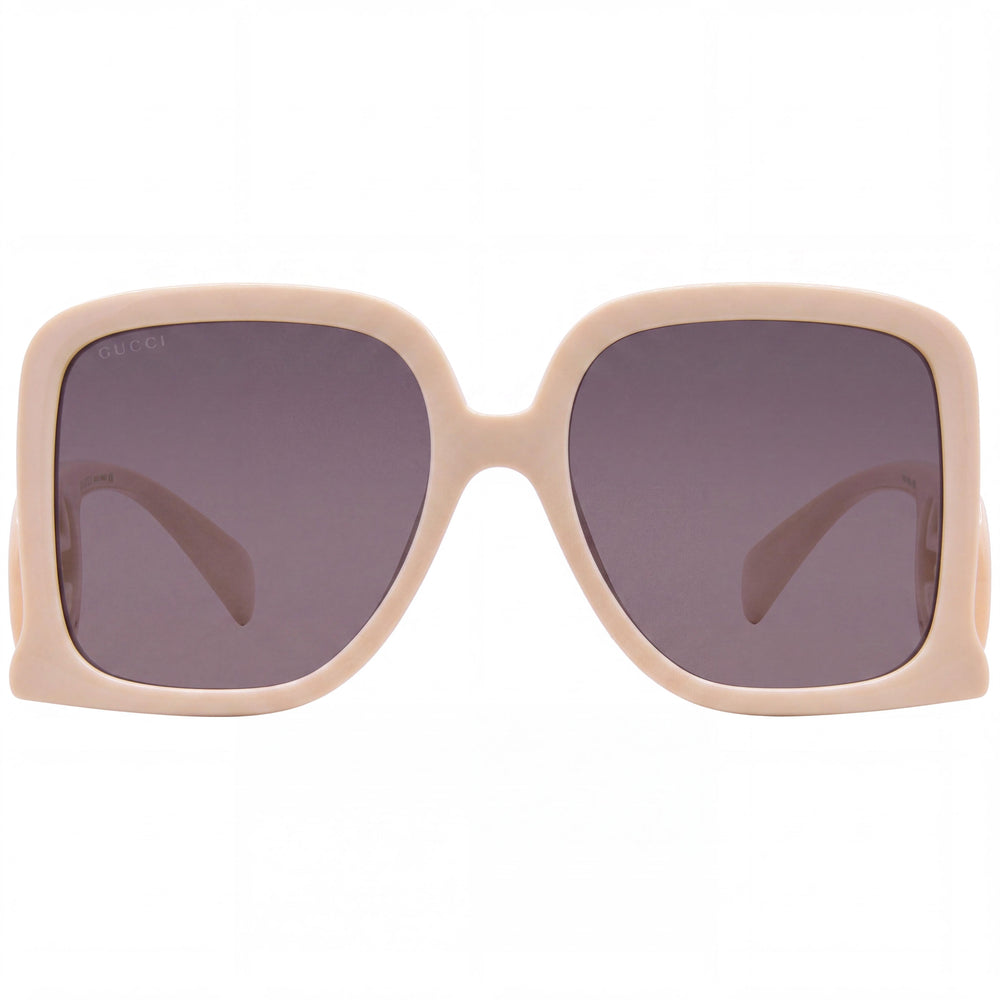 Gucci GG1326S Square Sunglasses for Women — front view, Plastic frame