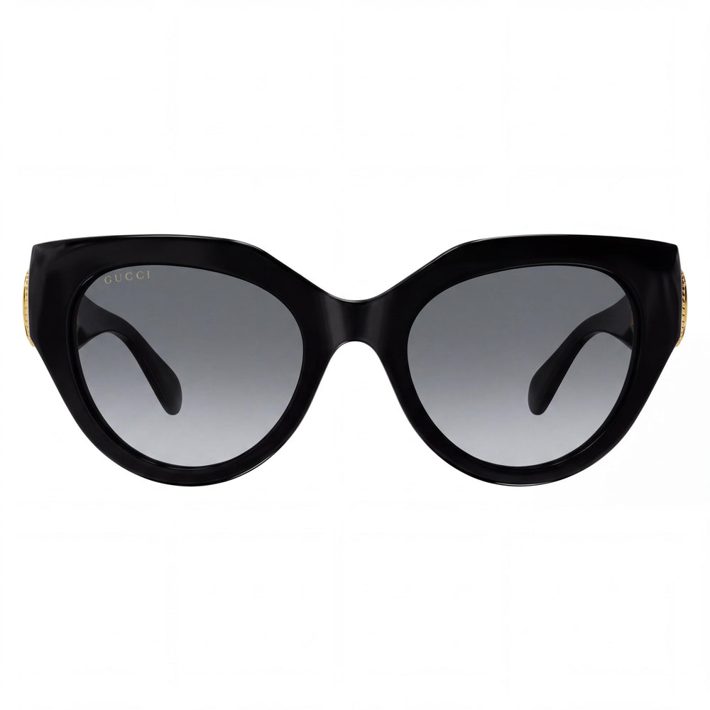 Gucci GG1408S Cat Eye Sunglasses for Women — front view, Plastic frame