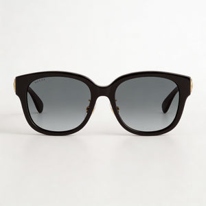 Gucci Gg1409sk-001 Square Sunglasses for Women — front view, Recycled acetate frame