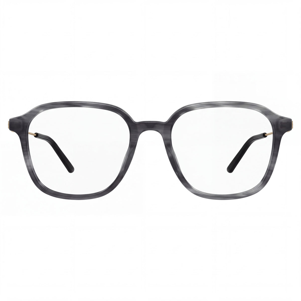 Gafas Gucci 1576o-003 para hombre, de acetato, color gris, dorado y transparente, con lentes de policarbonato 52/18/145, Photo 2