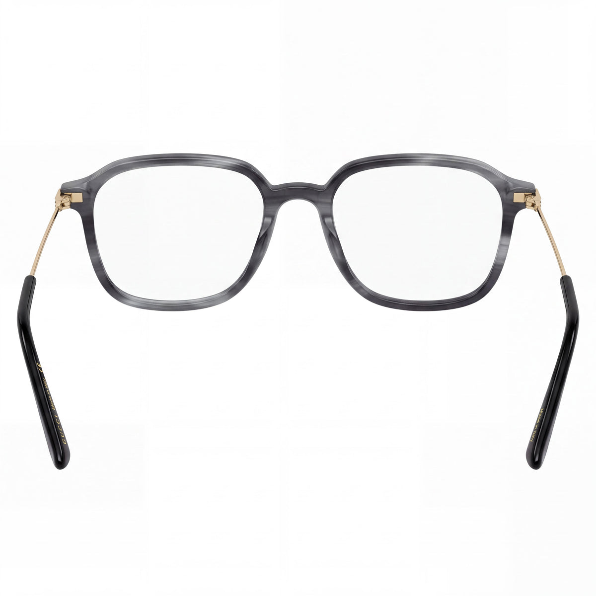 Gafas Gucci 1576o-003 para hombre, de acetato, color gris, dorado y transparente, con lentes de policarbonato 52/18/145, Photo 3
