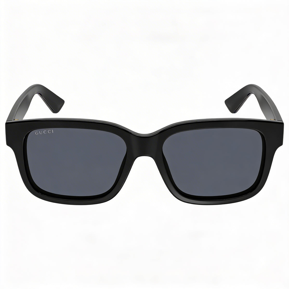 Gafas de sol rectangulares Gucci GG1583S-001 para hombre, color negro y gris, 56 mm, Photo 2