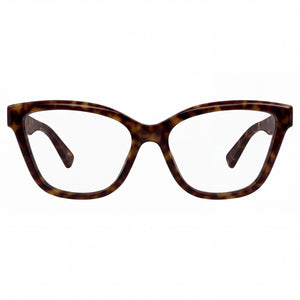 Gucci GG1589O-002 Cat Eye Eyeglasses for Women — front view, Black
