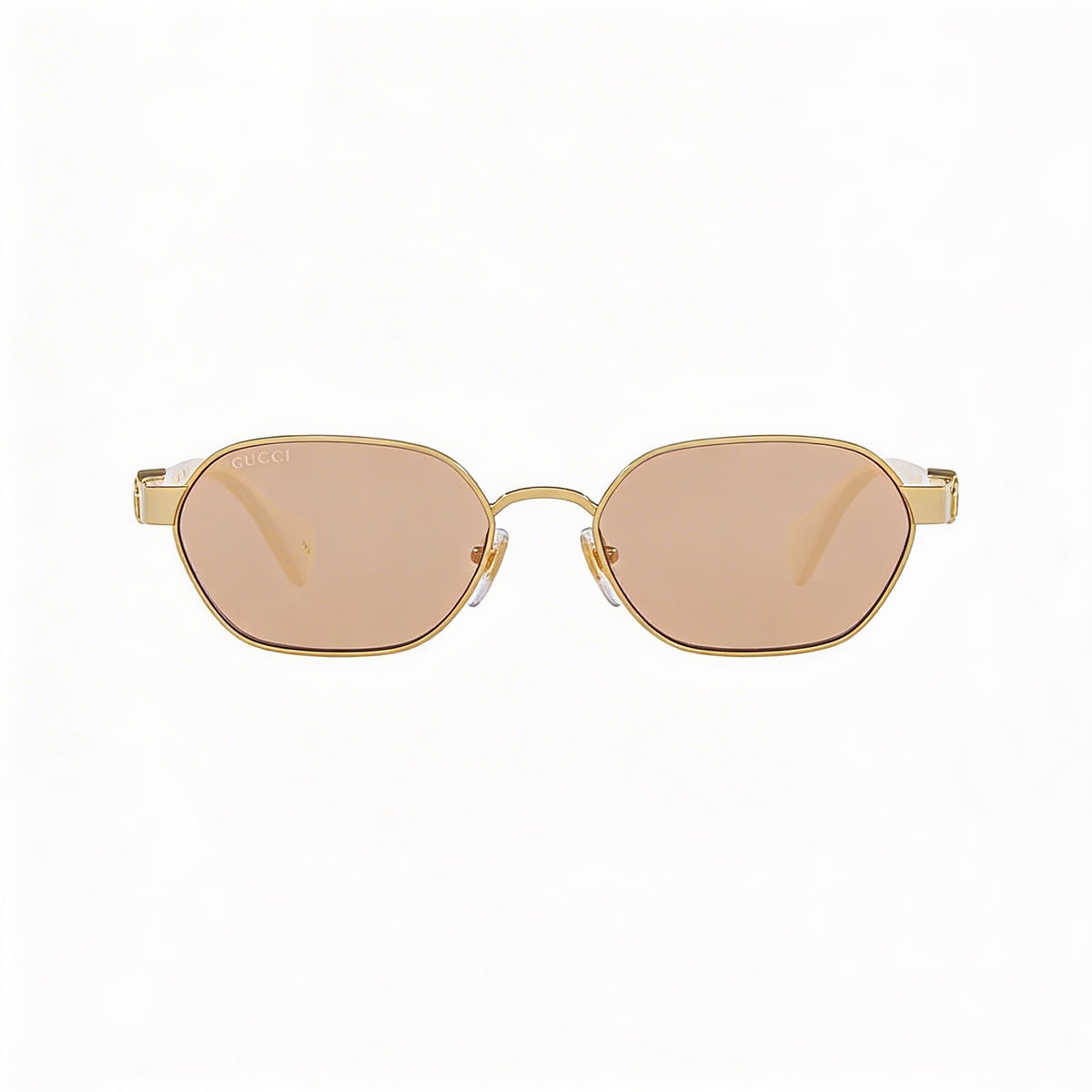 Gafas de sol ovaladas Gucci GG1593S dorado-marfil para mujer, 56 mm, Photo 2