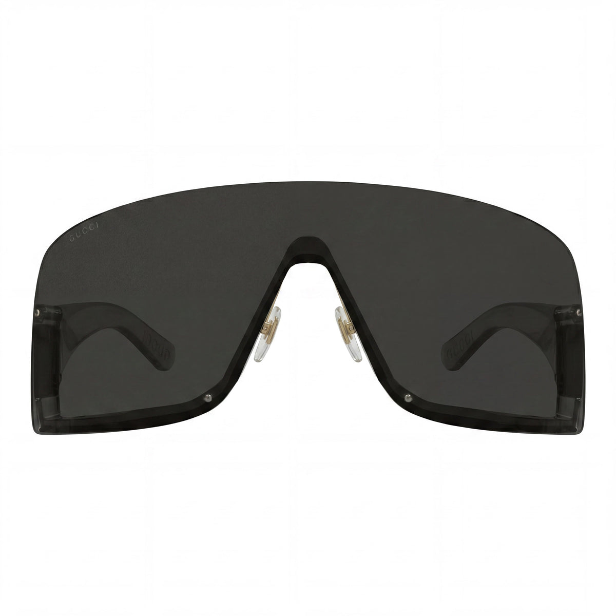 Gafas de sol de mujer Gucci gg1637s-30014973-002 plateadas tipo escudo, 99mm, Photo 2