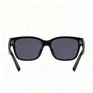 Gucci GG1716S Rectangle Sunglasses Unisex — side view, Non-Polarized Black-Grey lens