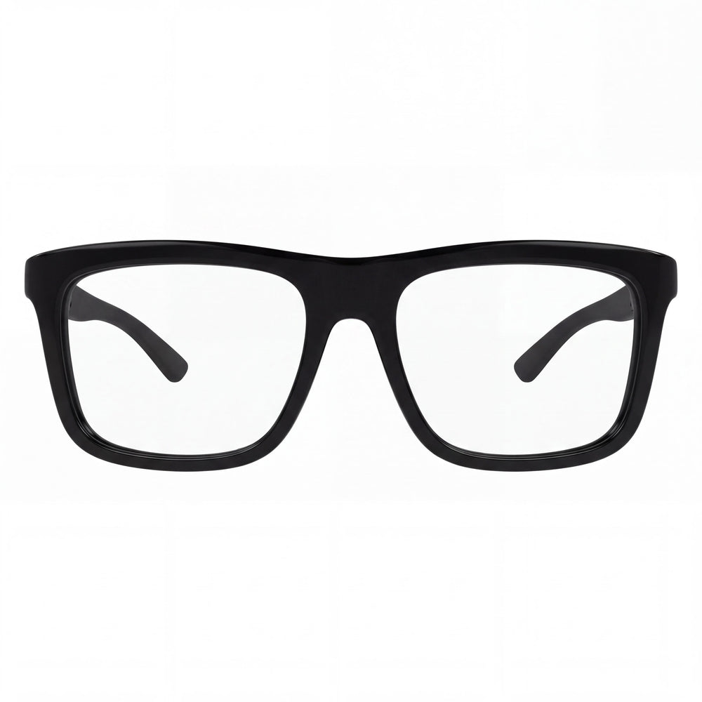 Gucci Gg1737o-001 Rectangle Eyeglasses Unisex — front view, Acetate