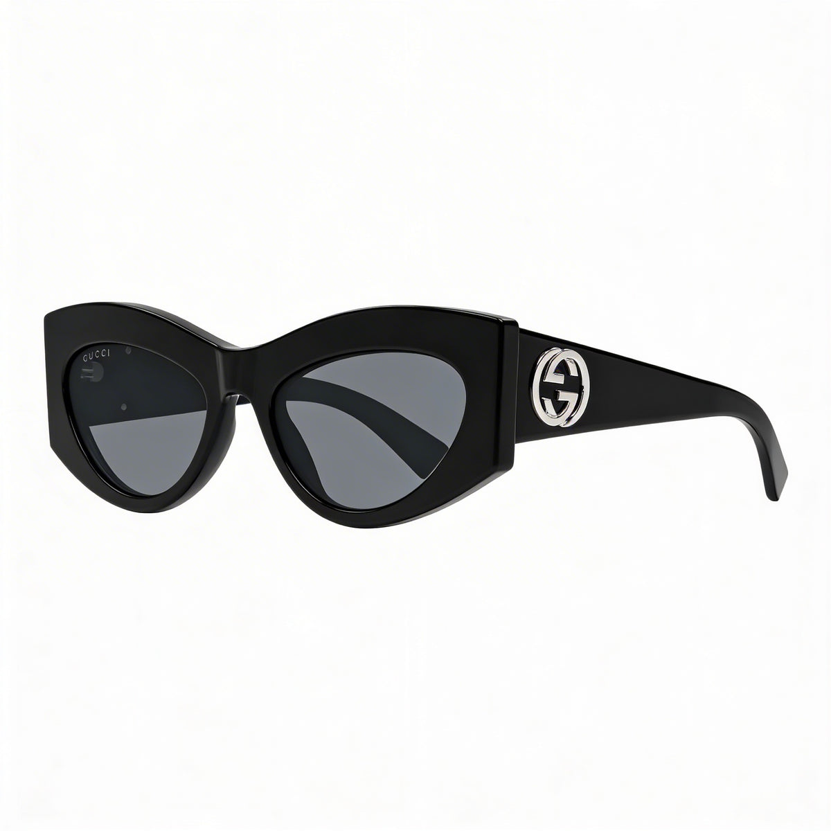 Gafas de sol ovaladas Gucci Gg1843s-001 negras para mujer, 53 mm, Photo 3