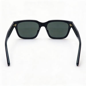 Gucci GG1857S-001 Rectangle Sunglasses Unisex — side view, Non-Polarized Black lens