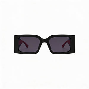 Gucci GG1860S Rectangle Sunglasses for Women — front view, Plastic frame