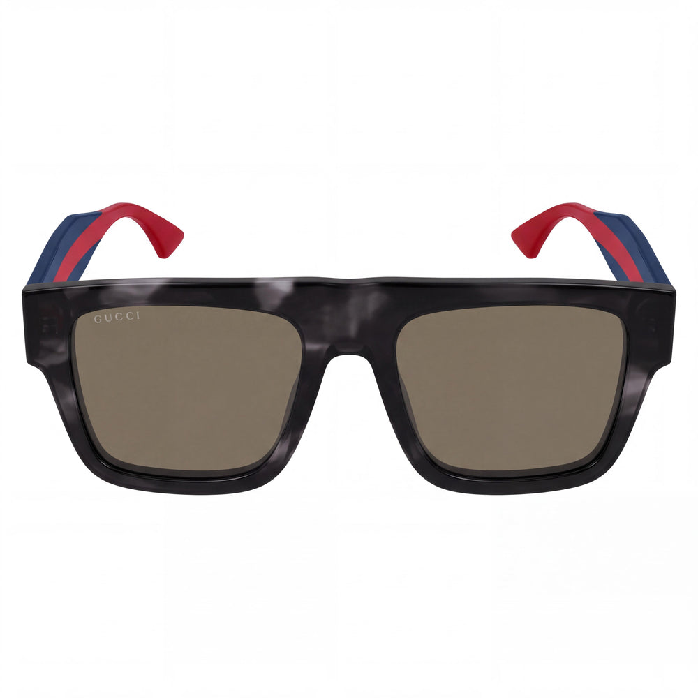 Gucci GG1868S-004 Rectangle Sunglasses Unisex — front view, Acetate frame