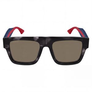 Gucci GG1868S-004 Rectangle Sunglasses Unisex — front view, Acetate frame