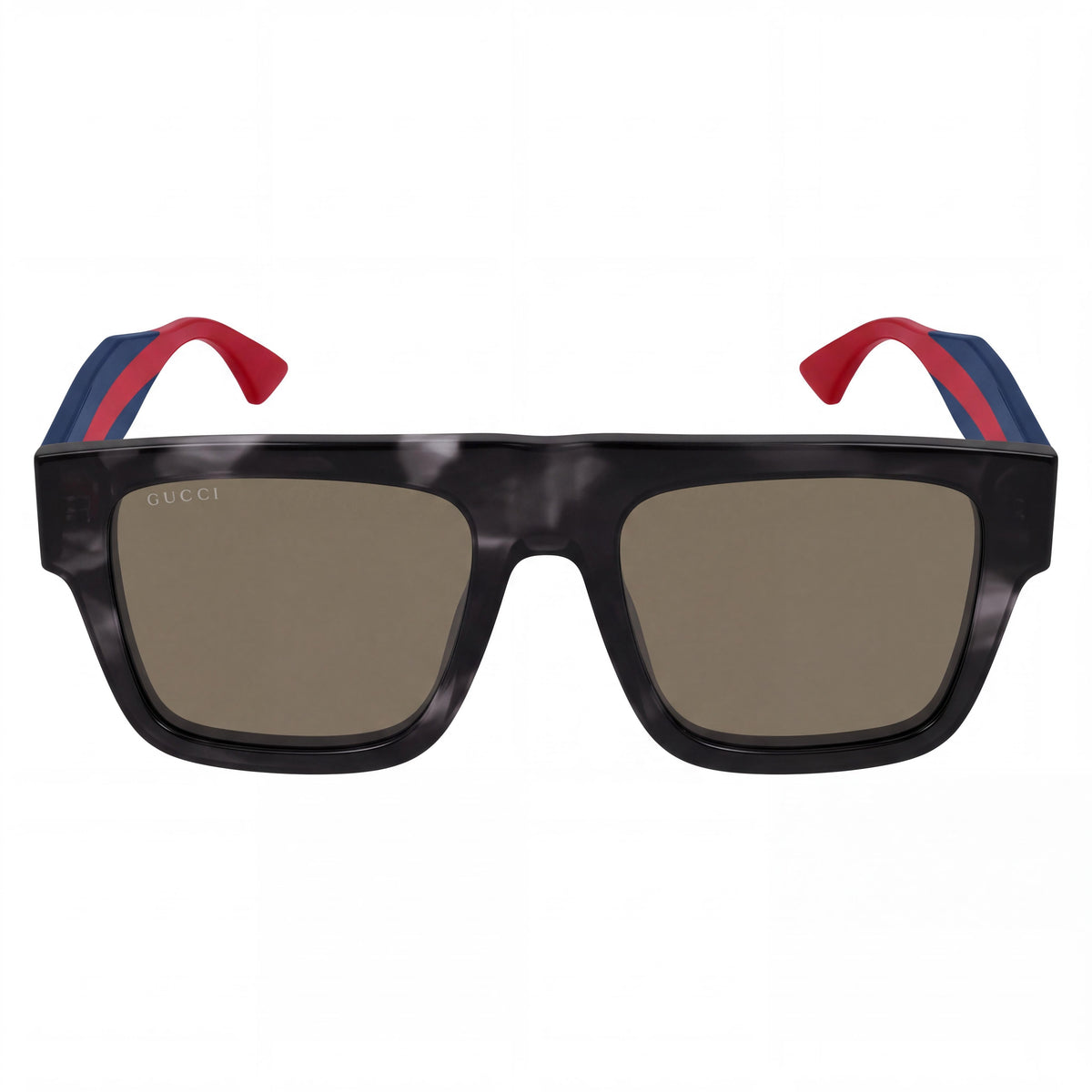 Gafas de sol unisex modernas Gucci 1868S-004 RECYCLED ACE con montura negra y lentes negras (53-18-145), Photo 2