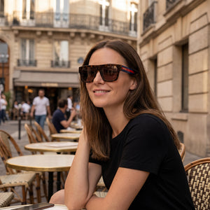 Gucci GG1868S Havana Sunglasses Unisex — lifestyle wear, driving and weekend outings