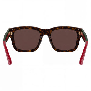 Gucci GG1869S-002 Square Sunglasses Unisex — side view, Black lens