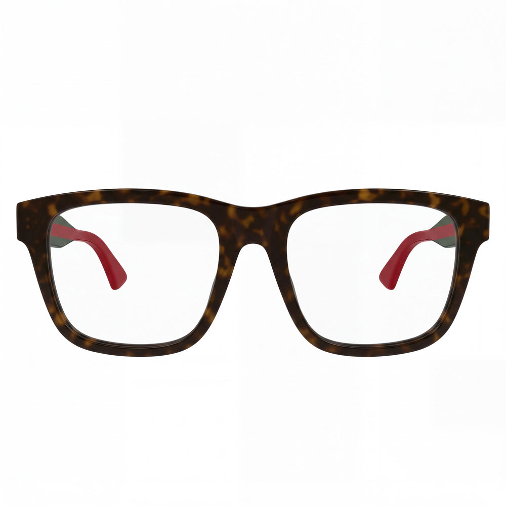 Gucci GG1870O Square Eyeglasses for Unisex — front view, Acetate