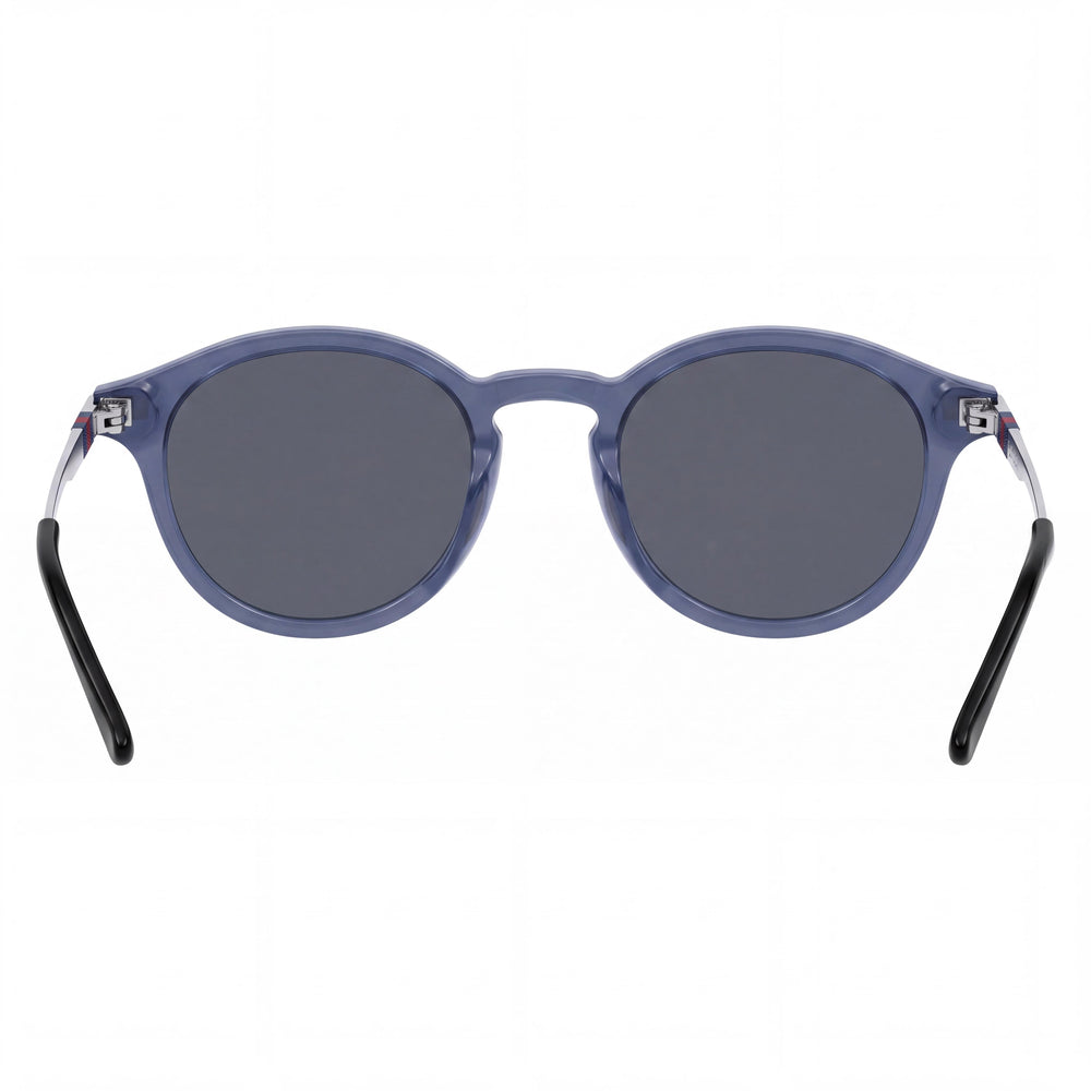 Gucci GG1890S-004 Round Sunglasses Unisex — side view, Black lens