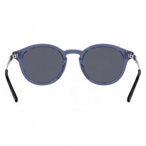 Gucci GG1890S-004 Round Sunglasses Unisex — side view, Black lens