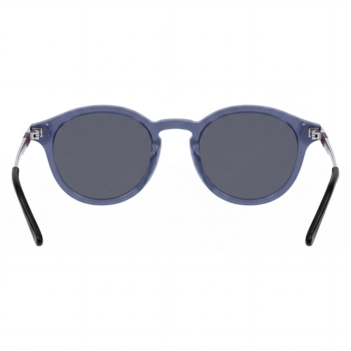 Gafas de sol redondas unisex Gucci GG1890S-004 negras/blancas, Photo 3