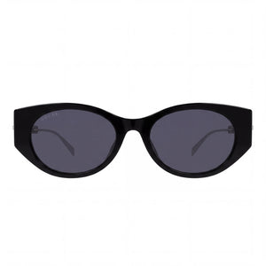 Gucci GG1970SA-002 Rectangle Sunglasses Unisex — front view, Black frame