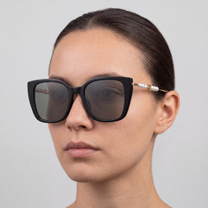 Gucci GG1971SA-001 Square Sunglasses Unisex — interior view, lens detail