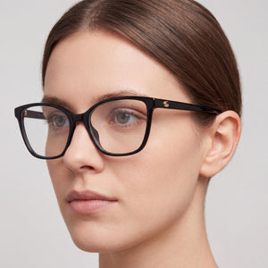 Gucci Gg1995o-005 Cat Eye Eyeglasses Unisex — interior view, Polycarbonate demo lenses