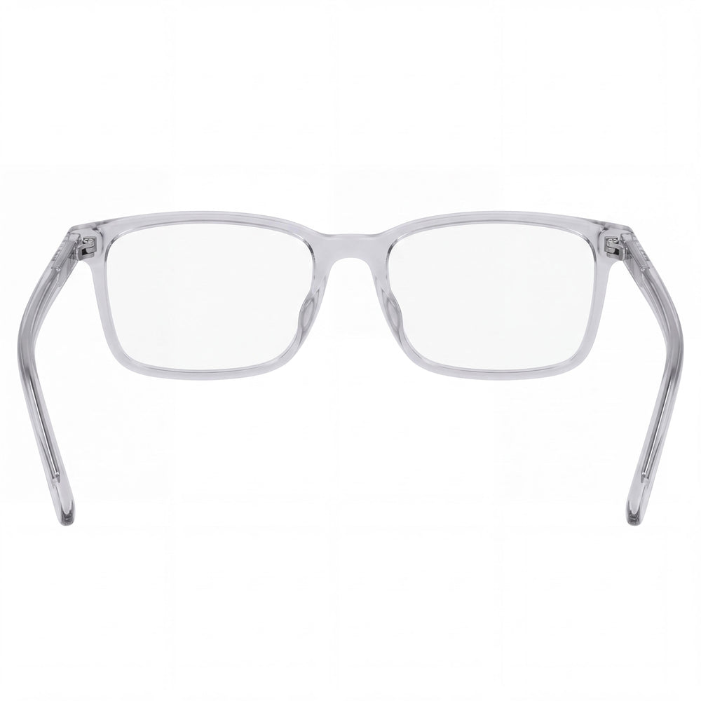 Gucci Gg1997o-008 Rectangle Eyeglasses Unisex — side view, Gray Acetate temples