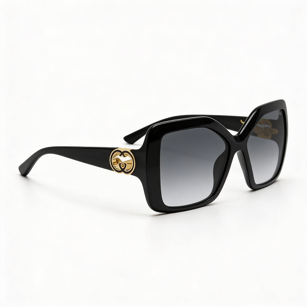 Gucci GG2015S-001 59 Black Butterfly Sunglasses Unisex, Photo 3
