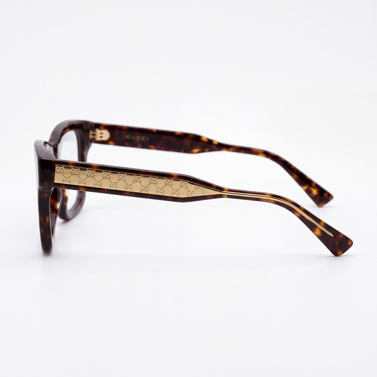 Gucci Gg2066o-006 Havana Square Eyeglasses for Women, 51mm, Photo 2