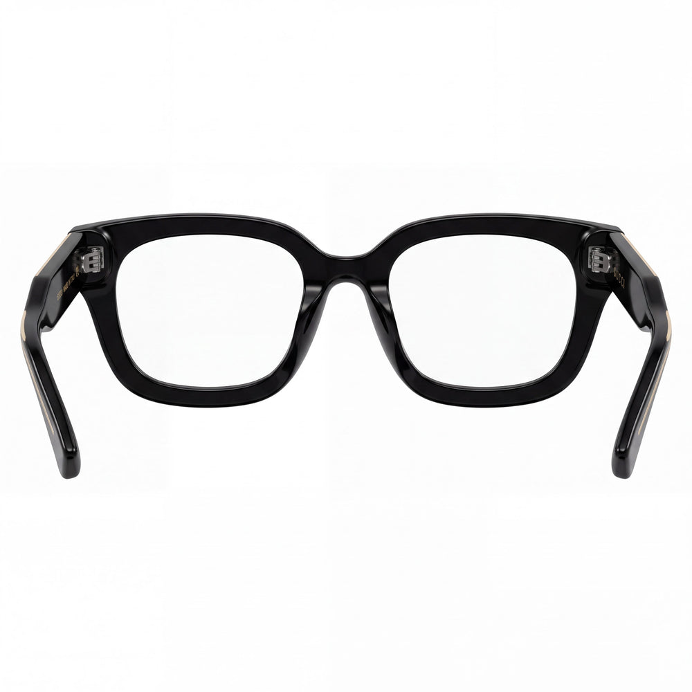 Gucci Gg2067ol-005 Square Eyeglasses Unisex — front view, Acetate