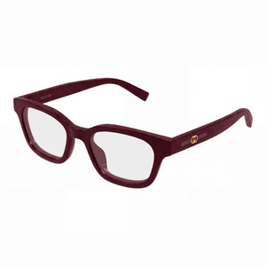 Gucci Gg2103ol-007 Red Square Eyeglasses Unisex, Acetate frame
