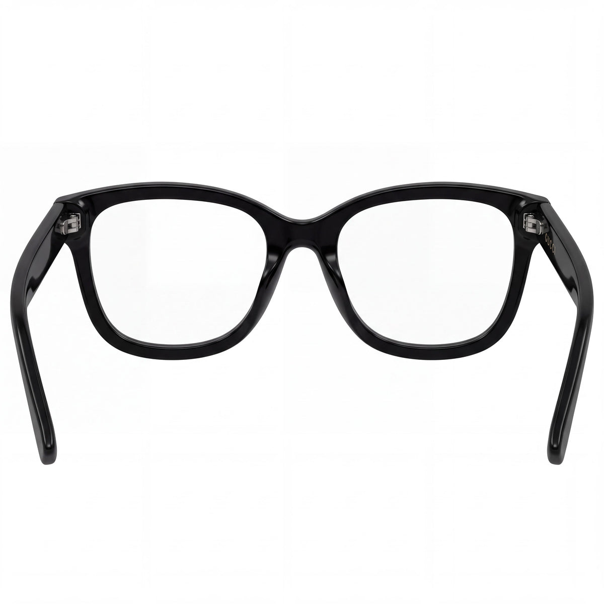 Gucci Gg2104o-001 Black Transparent Square Eyeglasses Unisex, Photo 3