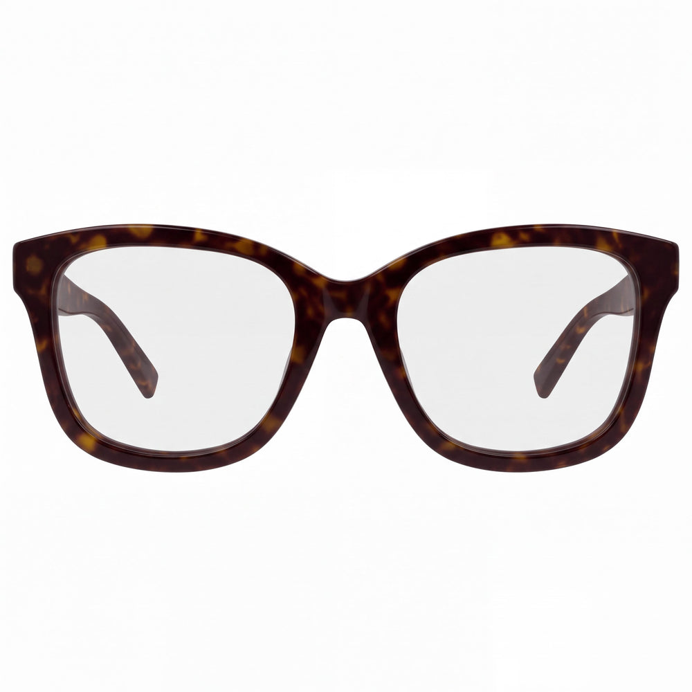 Gucci GG2104O-002 Square Eyeglasses for Women — front view, Acetate