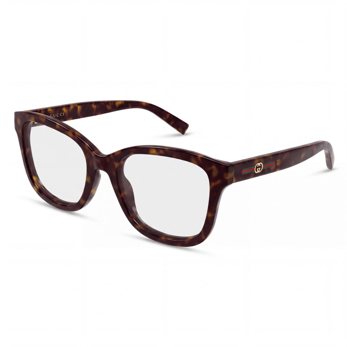 Gucci GG2104O-002 Havana, Transparent Eyeglasses for Women, 53mm, Photo 1