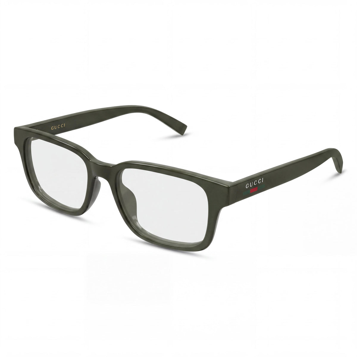 Gucci Gg2107ol-004 Unisex Clásicas de Acetato Verde Transparente Multicolor 54-18-145, Photo 1
