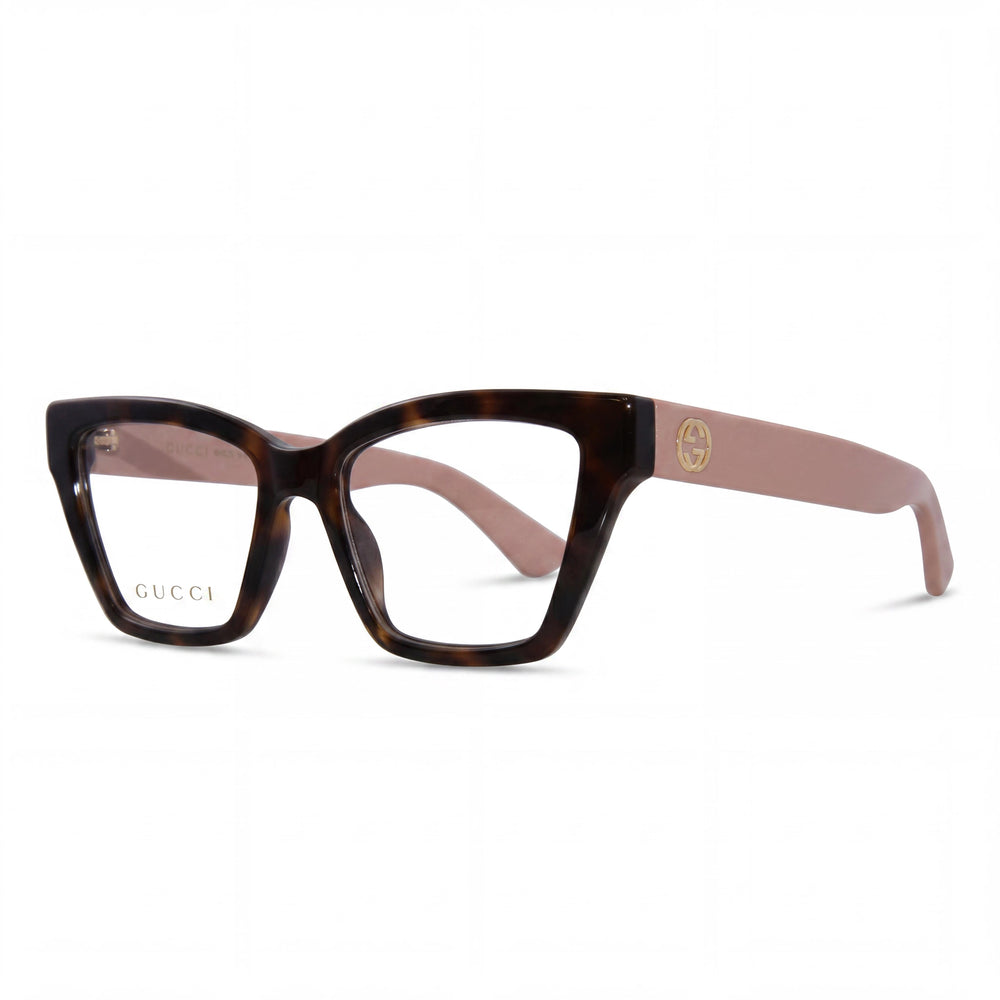 Gucci Havana Cat Eye Eyeglasses for Women frame