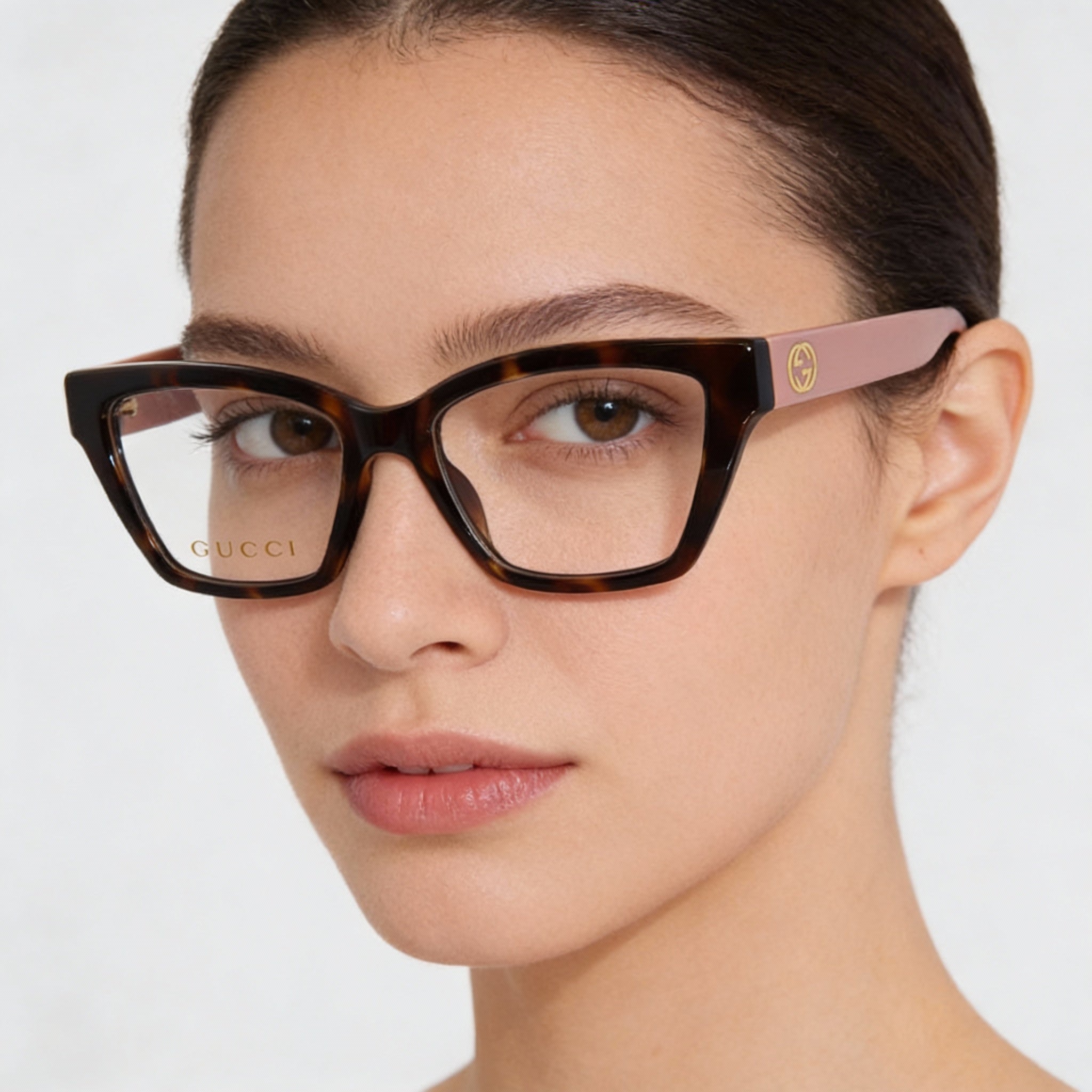 Gafas de sol Gucci Havana Rosas de Ojo de Gato para Mujer, Photo 3
