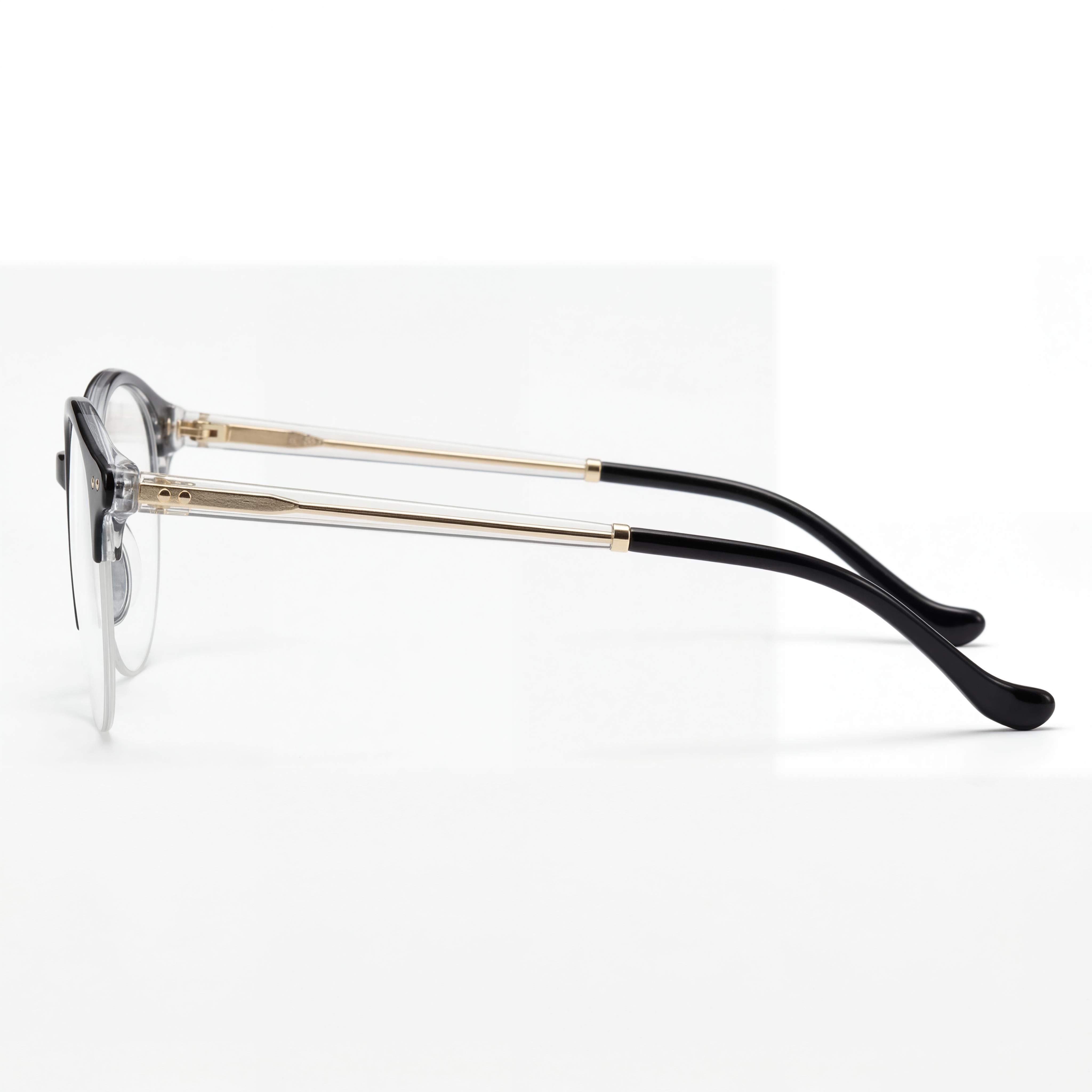 Gafas de sol Gucci Tratto 06 redondas de cristal negro para mujer, 51 mm, Photo 2