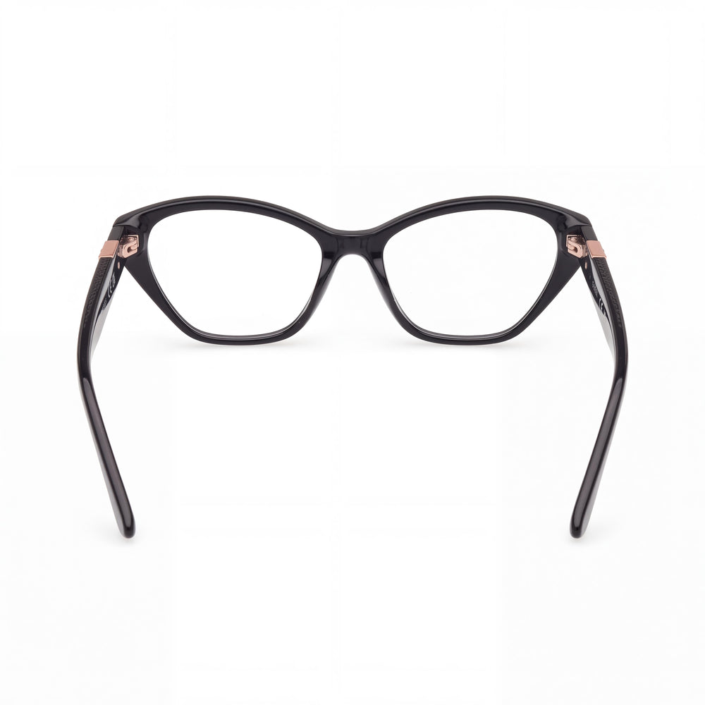 Guess 50162 Rectangle Eyeglasses for Women — front view, Blue