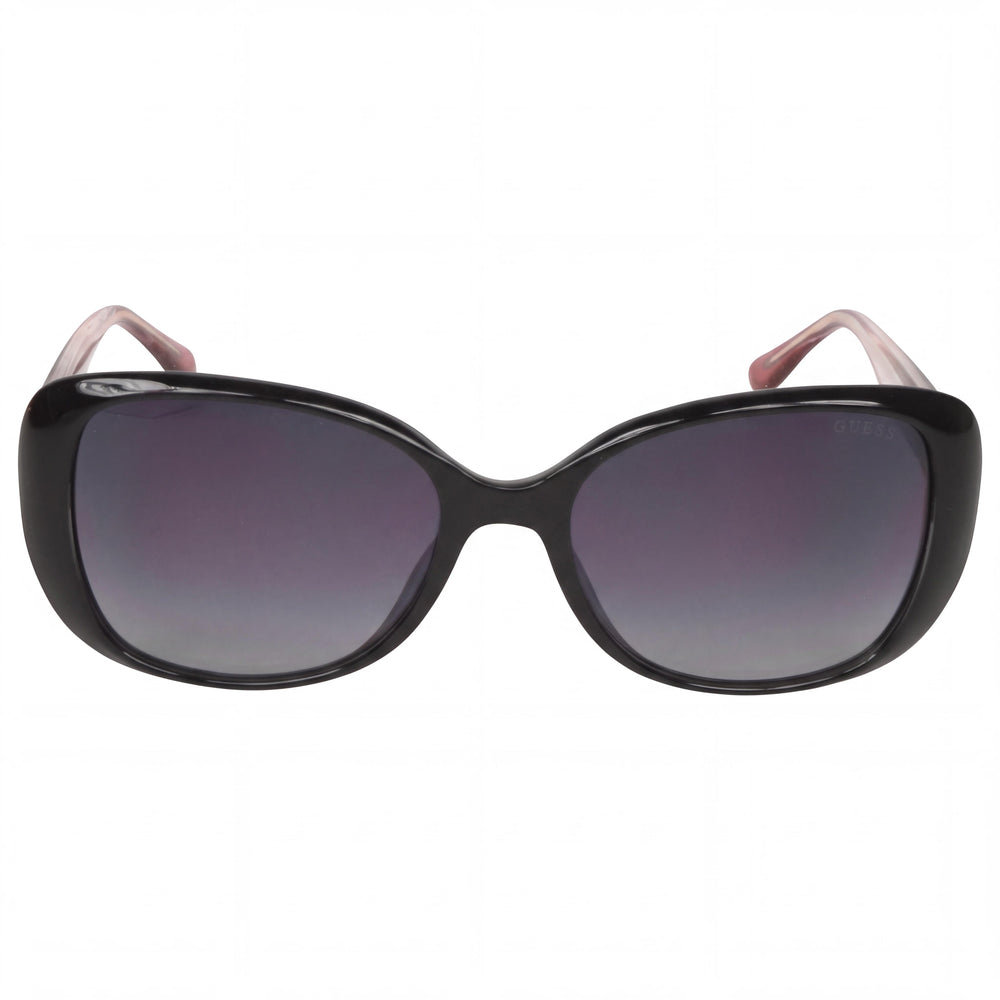 Guess 7483 Butterfly Sunglasses for Women — front view, Acetate frame
