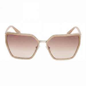 Guess Rectangle Sunglasses for Women — front view, Plastic frame