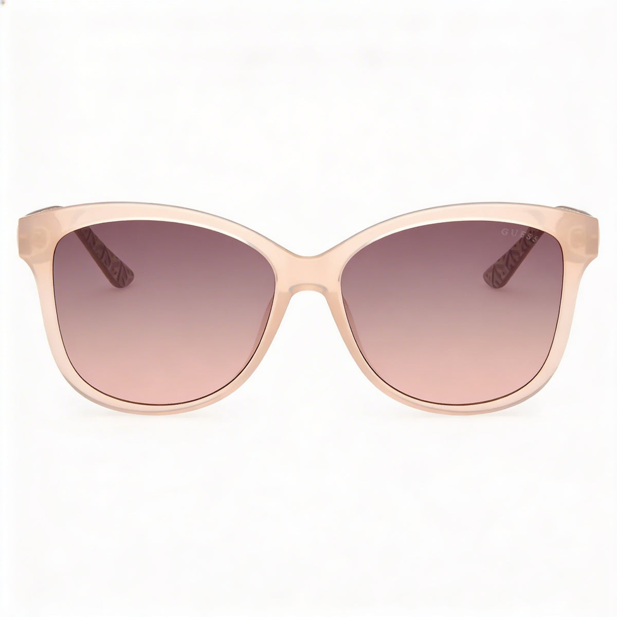 Gafas de sol cuadradas Guess para mujer, color beige brillante, 58 mm, Photo 2