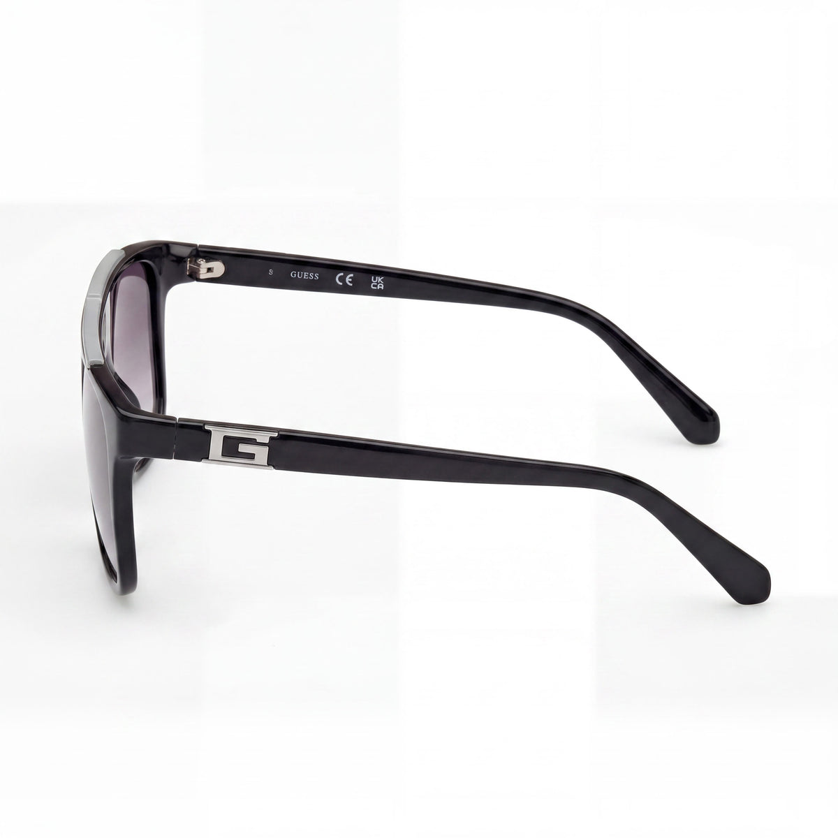 Gafas de sol tipo aviador Guess Crystal para hombre, 58 mm, Photo 3