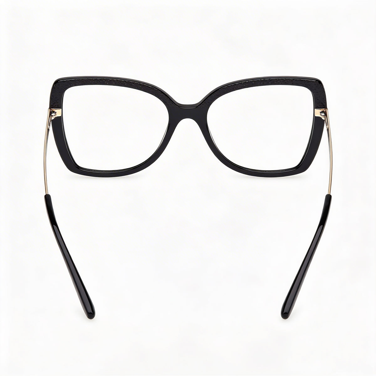 Gafas de ojo de gato Guess Black Pale Gold para mujer, plástico 54 mm, Photo 3