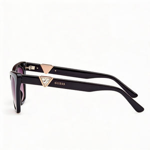 Guess Cat Eye Sunglasses for Women — front view, Plastic frame