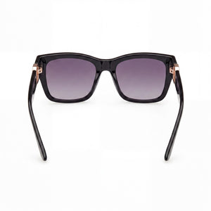 Guess Rectangle Sunglasses for Women — interior view, Non-Polarized lens detail